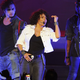 Janet Jackson performing during her 2011 tour. Photo courtesy of Getty Images